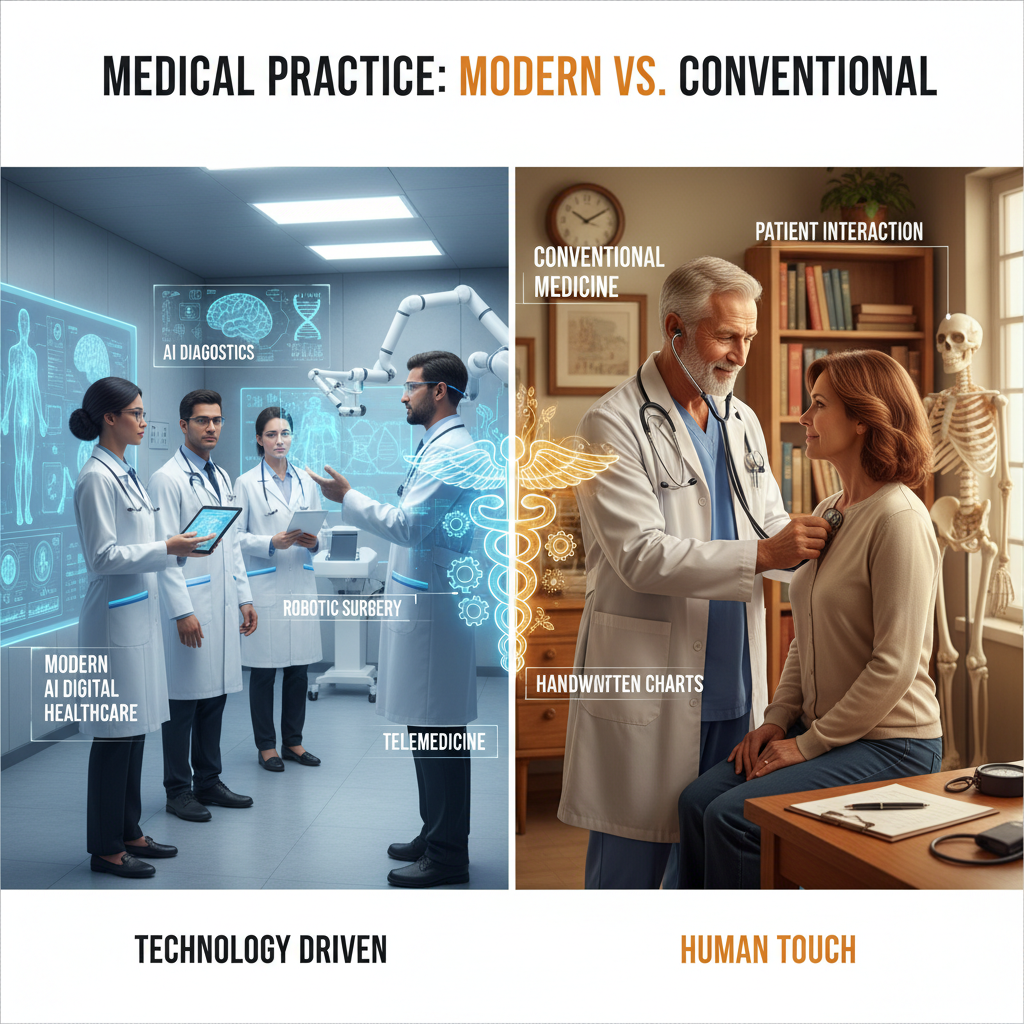 AI vs Traditional Medicine